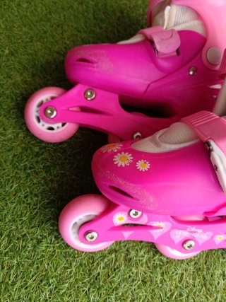 Patines rosas infantiles