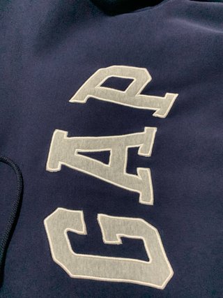 Sudadera con capucha GAP azul