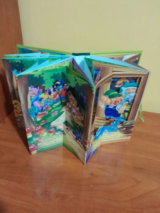 Libro carrusel: Los Tres Cerditos
