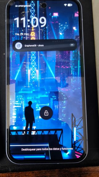 Pixel 9a 128GB con GraphaneOS