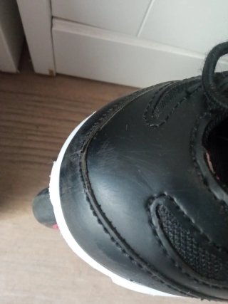 Patines en línea T. 32-35 negros y rosas