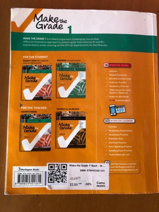 Make the Grade Bachillerato 1. Student's book