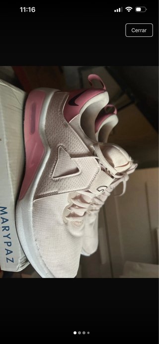 Deportivas Nike Air Mujer Rosa y Blanco