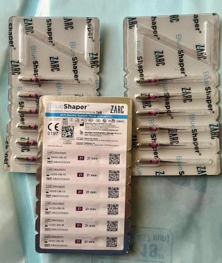 Dentista Limas Rotatorias  Blue Shaper de ZARC