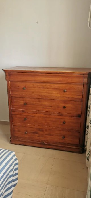 URGE!Conjunt de3(Cómoda y 2Mesitas de Noche madera