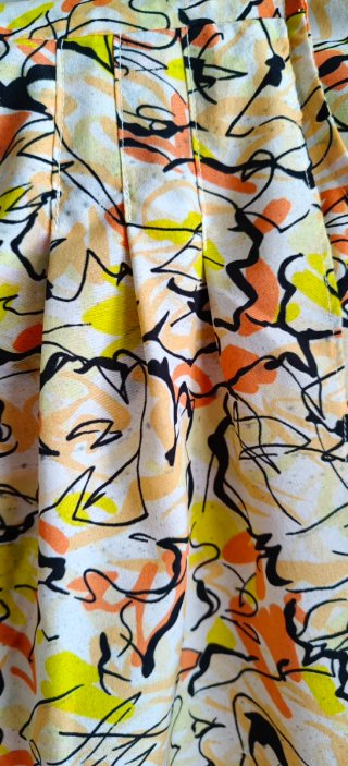 Camicia donna fantasia astratta