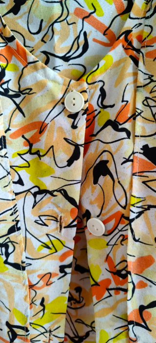 Camicia donna fantasia astratta