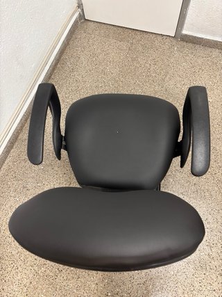 Silla de despacho tapizada en sky negro 9 unidades