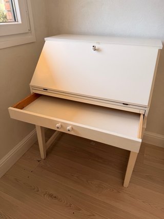 Escritorio abatible blanco