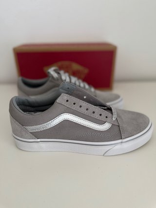 Vans Old Skool Metallic Pop Grey