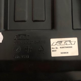 Asiento KTM 1290 Super Adventure S 2021