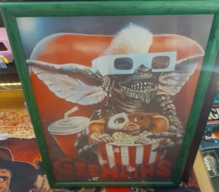 Quadro Gremlins 42x32 cm