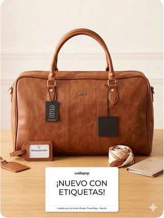 Bolso de viaje Misako Marrón