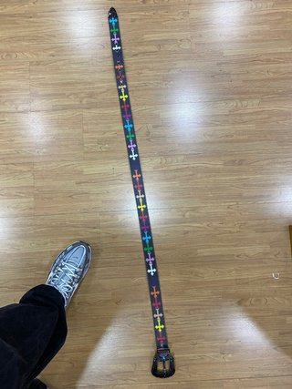 Cintura Chrome e brillanti