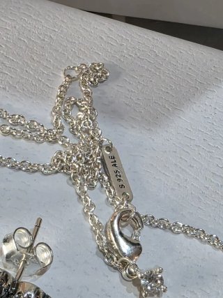 Conjunto Pandora Corazones Verdes