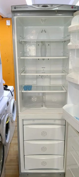 Nevera LG No Frost Plata 190 x 60 x 60 cm