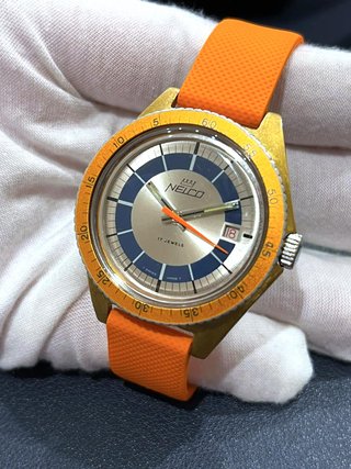 Reloj Nelco Vintage Swiss Made Calibre Nuevo