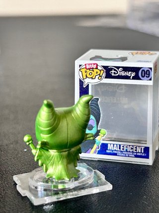 Bitty Pop! Disney Maléfica 09 Chase Verde Metalica