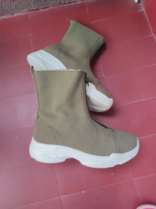 Botines Camila's T40 Verde Oliva