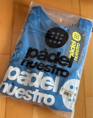 Camiseta T.S  Padel NuestroNueva con etiqueta