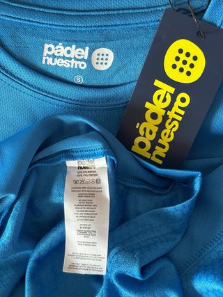 Camiseta T.S  Padel NuestroNueva con etiqueta