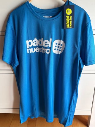 Camiseta T.S  Padel NuestroNueva con etiqueta