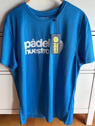 Camiseta T.S  Padel NuestroNueva con etiqueta