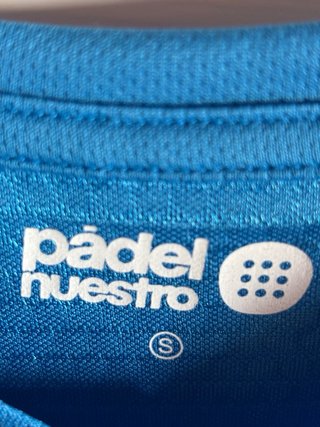 Camiseta T.S  Padel NuestroNueva con etiqueta