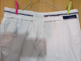 Pantalones de vestir blancos para hombre