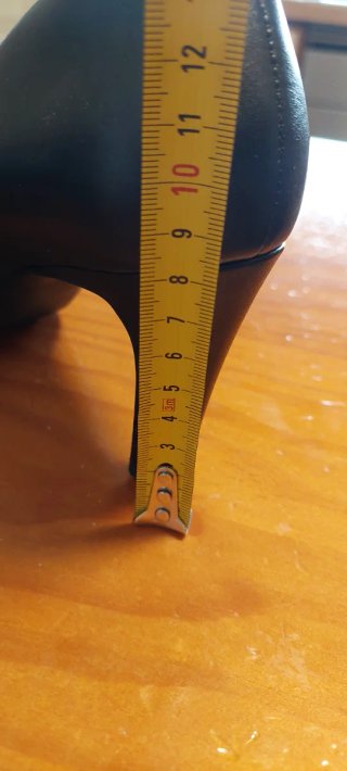 Zapatos de tacón de piel