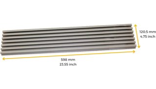 Rejilla de ventilación Emuca