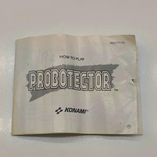 Probotector - Nintendo Nes - Ed Italiana Pal A