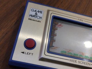COMO NUEVA!!! Nintendo FIRE game & watch