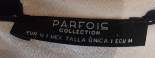 Blusa fluida Parfois estampado