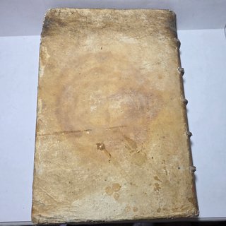 Grande Libro Antico 1693 Martini Bonacinae Opera