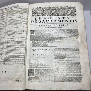 Grande Libro Antico 1693 Martini Bonacinae Opera