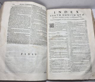 Grande Libro Antico 1693 Martini Bonacinae Opera