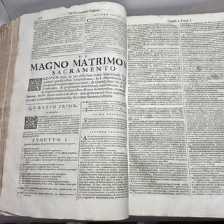 Grande Libro Antico 1693 Martini Bonacinae Opera