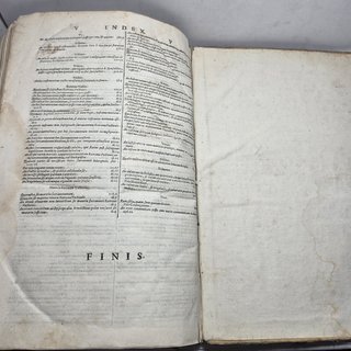 Grande Libro Antico 1693 Martini Bonacinae Opera