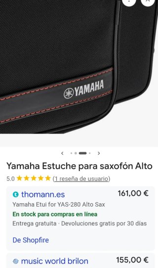 Valigia rigida per sassofono alto Yamaha YAS-62