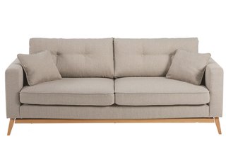 Sofá 3 plazas Maison du Monde Beige