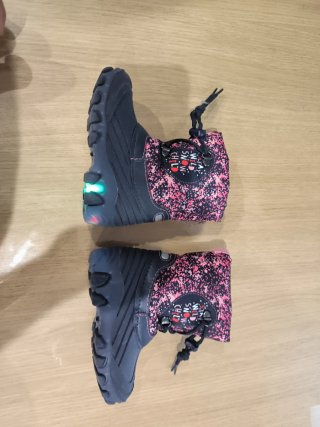 Botas de Nieve Niña Azul y Rosa