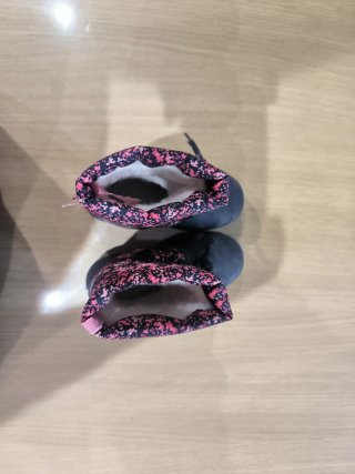 Botas de Nieve Niña Azul y Rosa