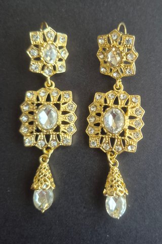 Conjunto Fallero Broche y Pendientes Oro