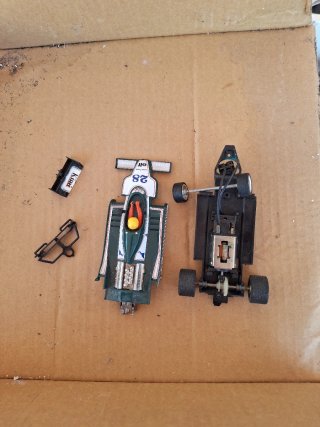 Coche Scalextric Amarillo 25 Elf0