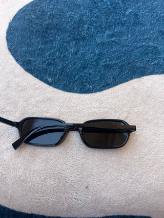 Set Occhiali da Sole Rettangolari Neri