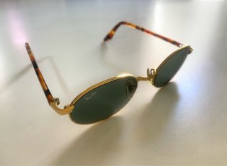 Ray-Ban vintage W2188 – gafas de sol doradas
