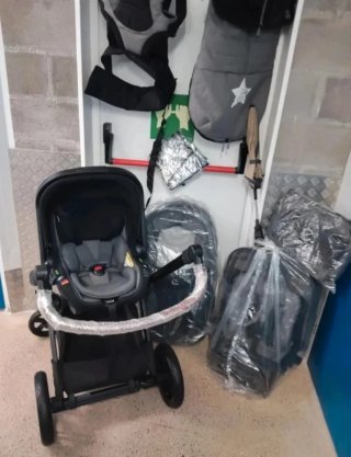 Carrito Bebé Jane Muum 4 piezas + Accesorios