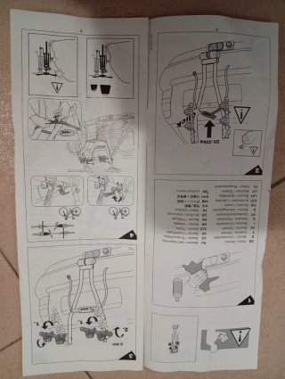 Portabicicletas Thule para bola de coche