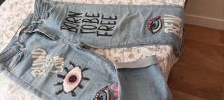 Pantalones vaqueros chica